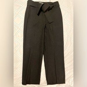 Aritzia - Wilfred Tie-Front Wool Blend Crop Pants